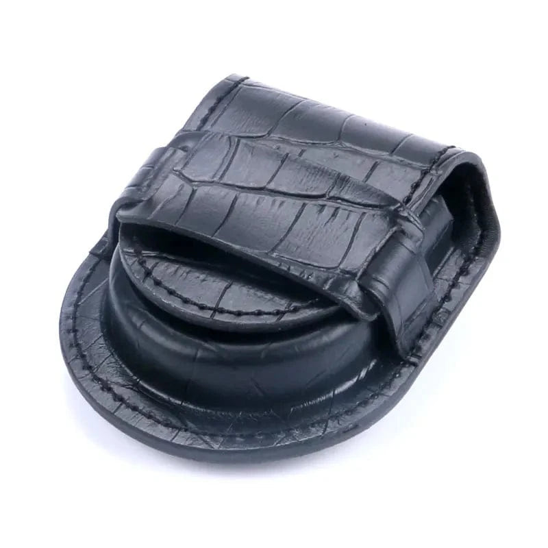 Étui en Cuir Crocodile Montre à Gousset
