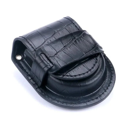 Étui en Cuir Crocodile Montre à Gousset