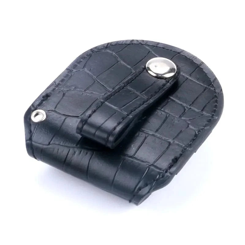 Étui en Cuir Crocodile Montre à Gousset