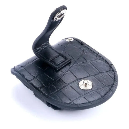 Étui en Cuir Crocodile Montre à Gousset