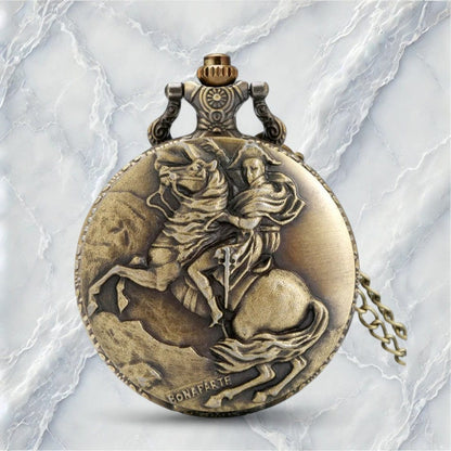 Montre À Gousset 3D Napoleon sur un Cheval