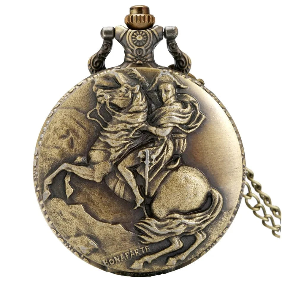 Montre À Gousset 3D Napoleon sur un Cheval