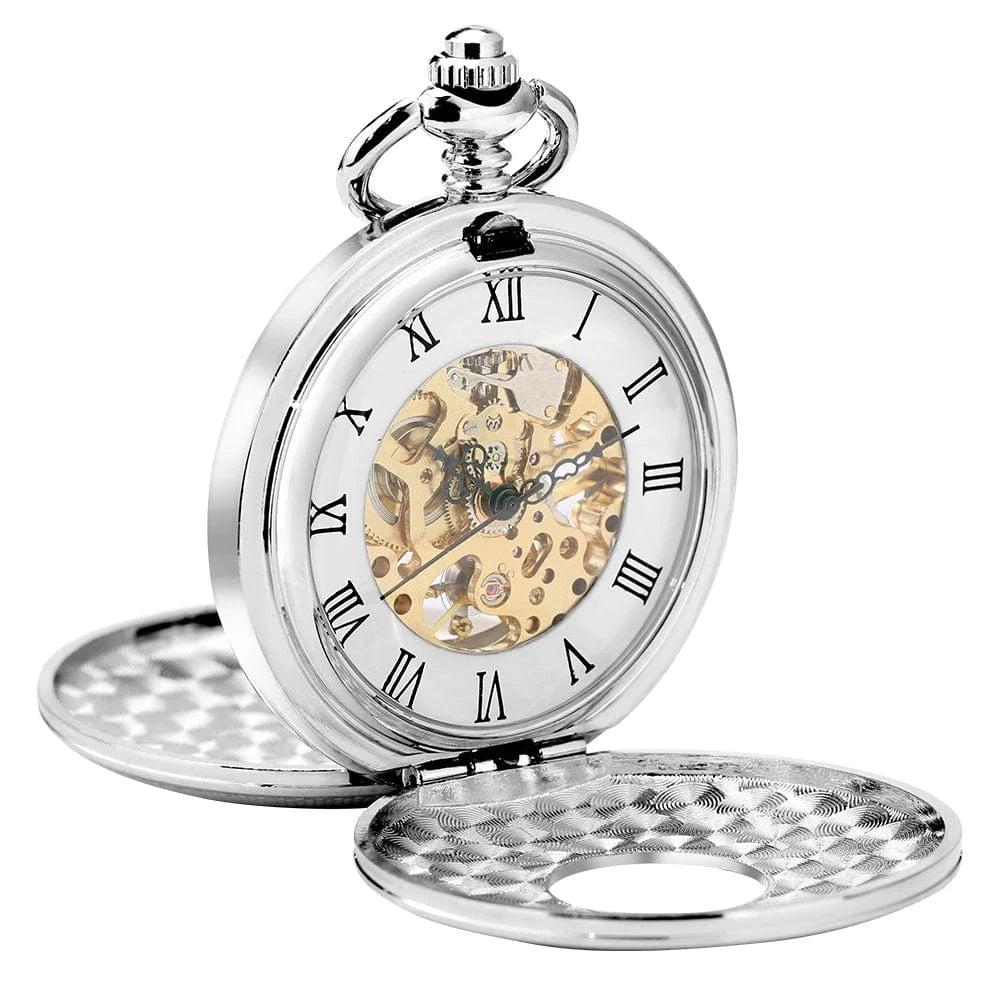 Montre à Gousset Argenté
