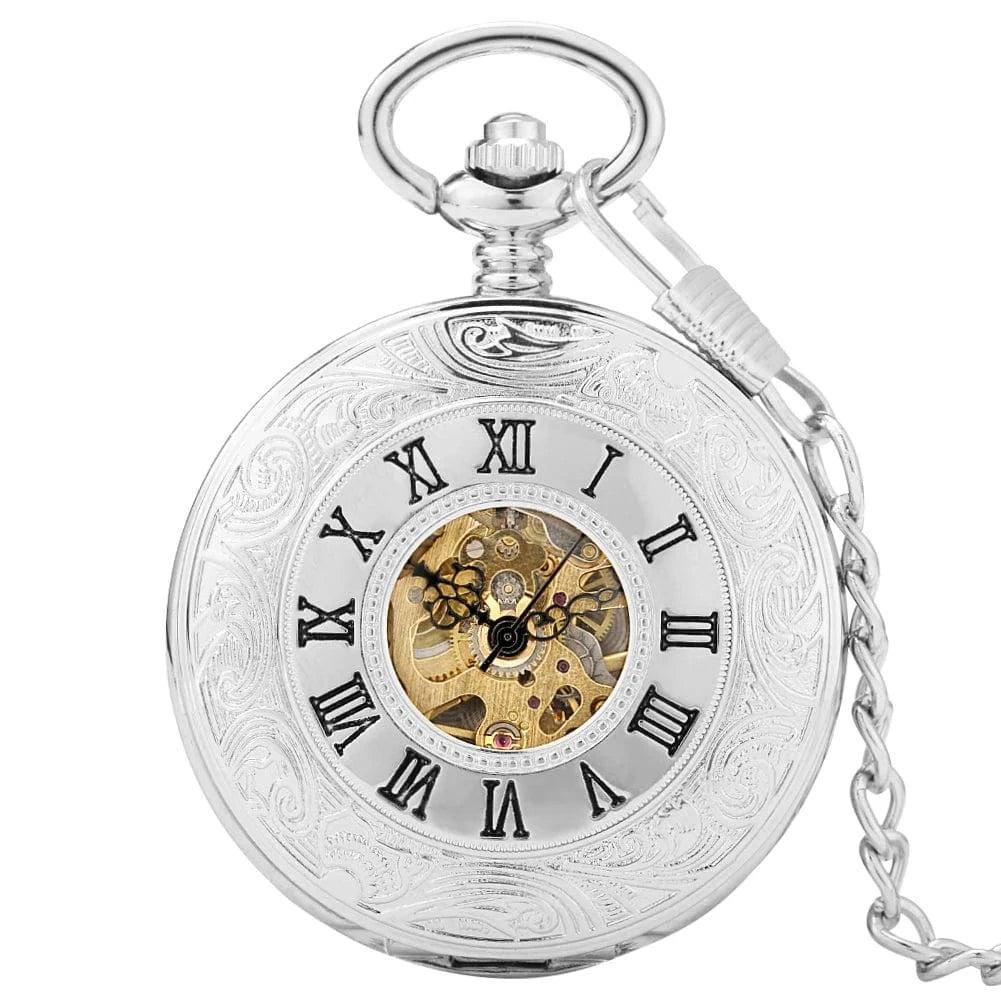 Montre à Gousset Argenté