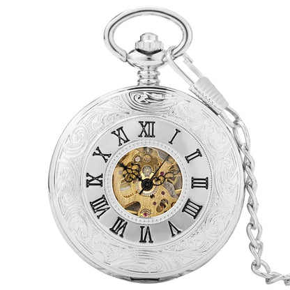 Montre à Gousset Argenté