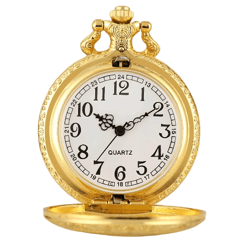Montre à Gousset avec Gravure Historique