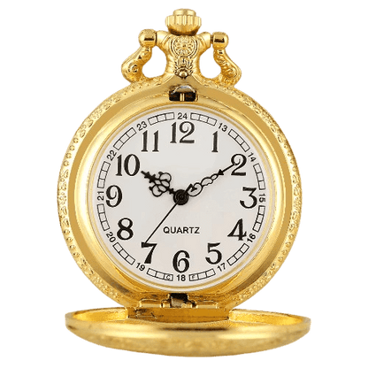 Montre à Gousset avec Gravure Historique