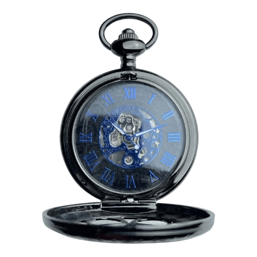 Montre à Gousset Bleu