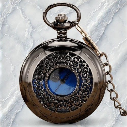 Montre à Gousset Bleu Nuit