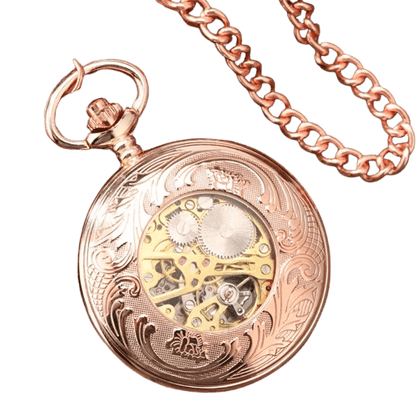 Montre à Gousset Boite à Fleurs