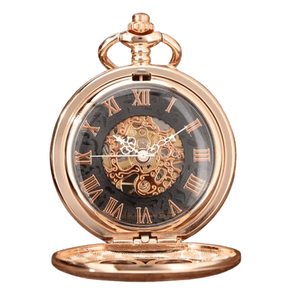 Montre à Gousset Boite à Fleurs