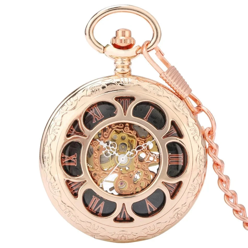 Montre à Gousset Boite à Fleurs
