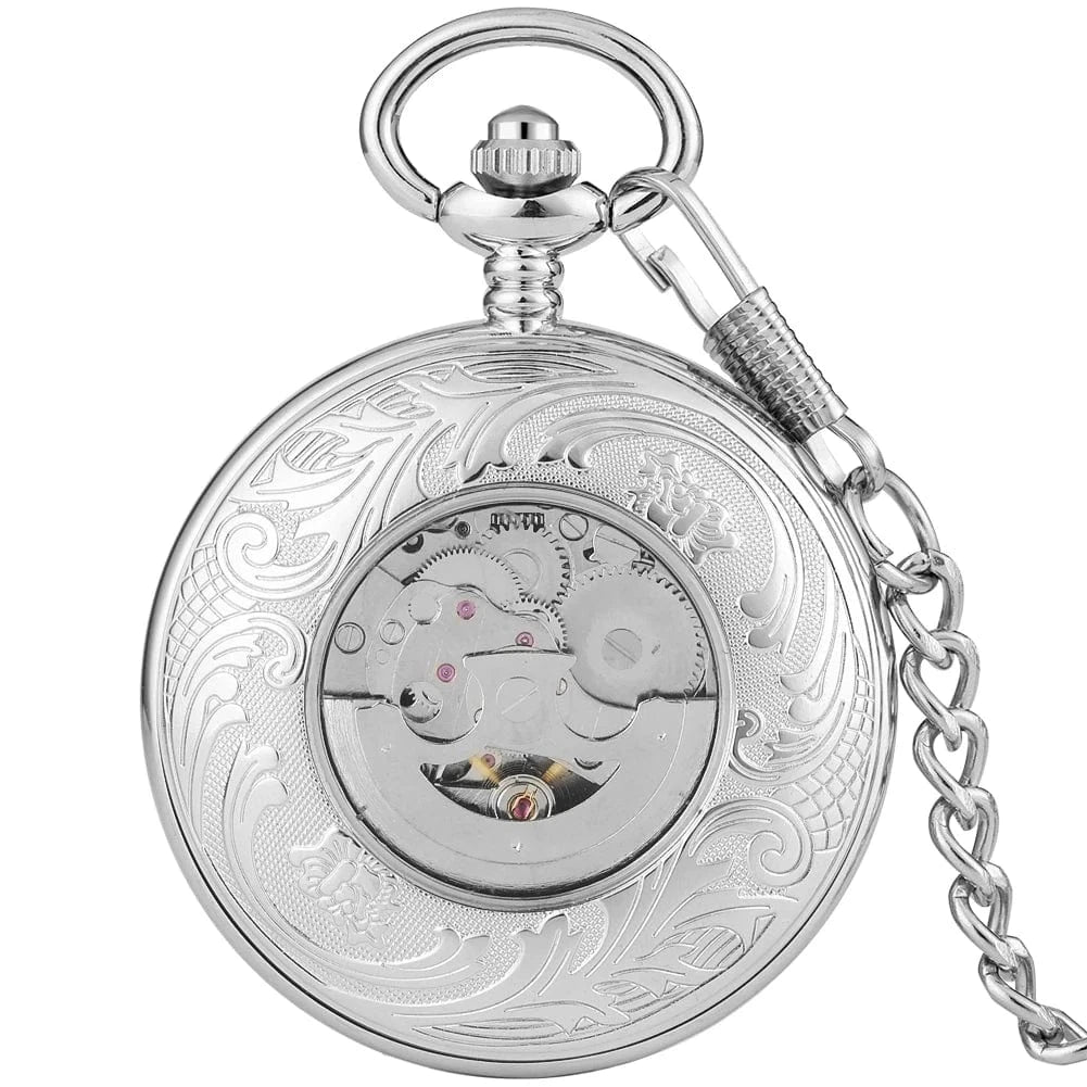 Montre à Gousset Cadran Bleu