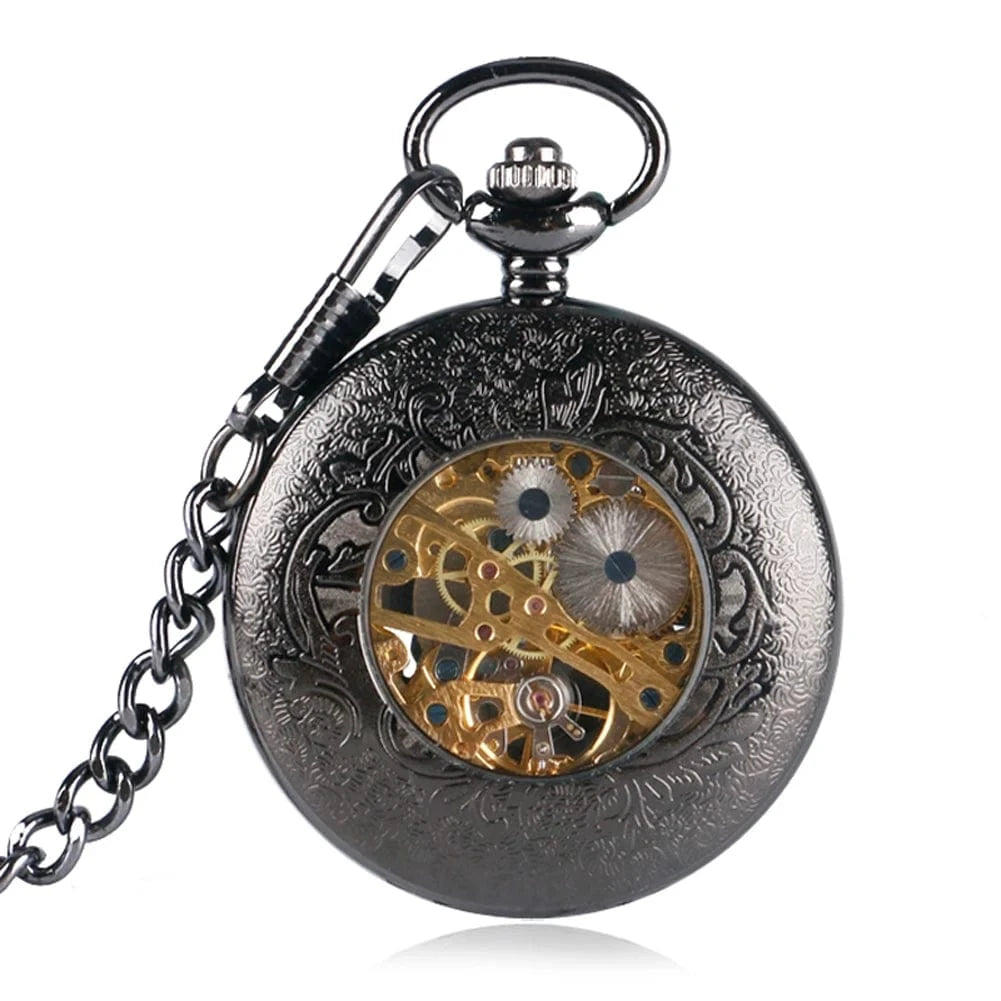 Montre à Gousset Cadran Noir