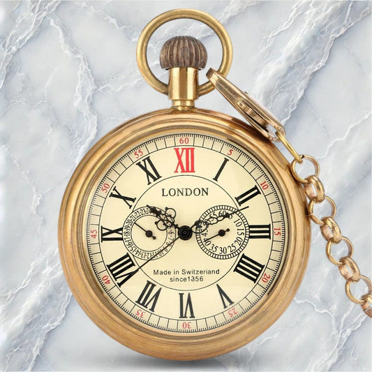 Montre à Gousset Classique Cadran Ouvert
