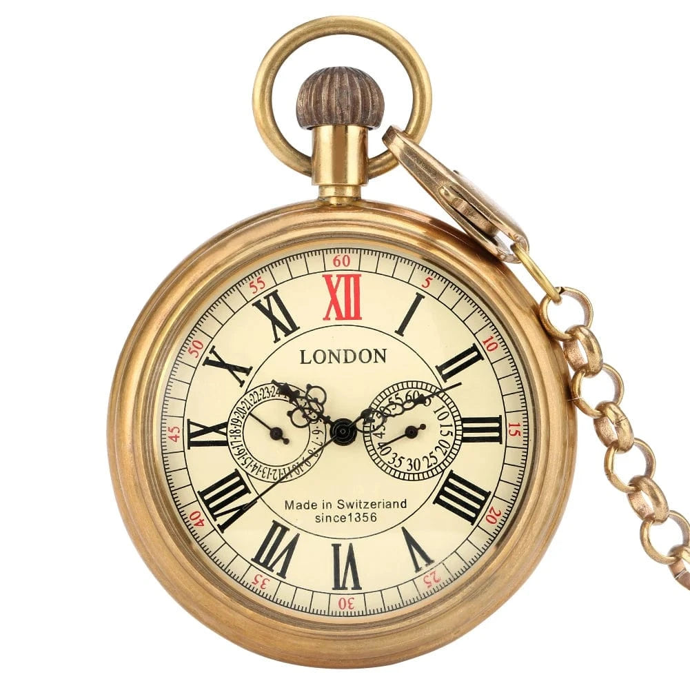 Montre à Gousset Classique Cadran Ouvert