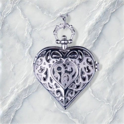 Montre à Gousset Femme Coeur