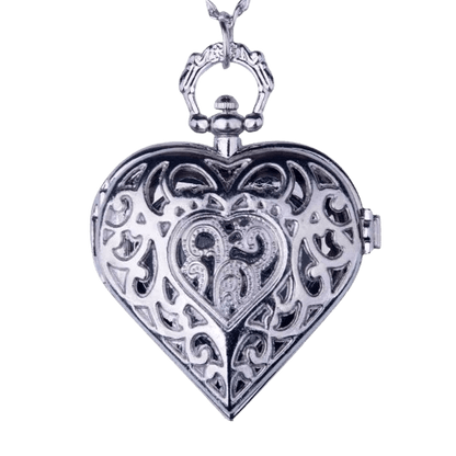 Montre à Gousset Femme Coeur