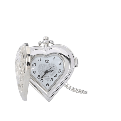 Montre à Gousset Femme Coeur
