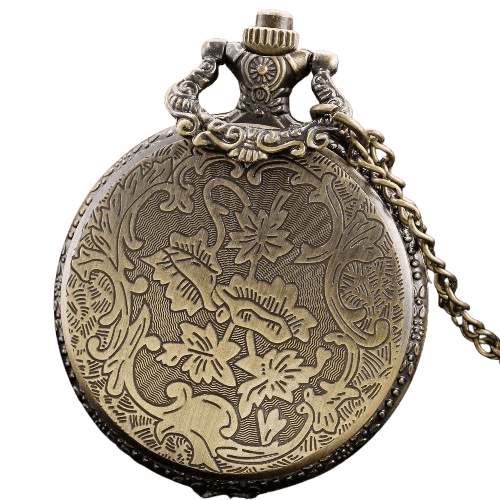 Montre à Gousset Femme Motif Éléphant