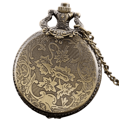 Montre à Gousset Femme Motif Éléphant