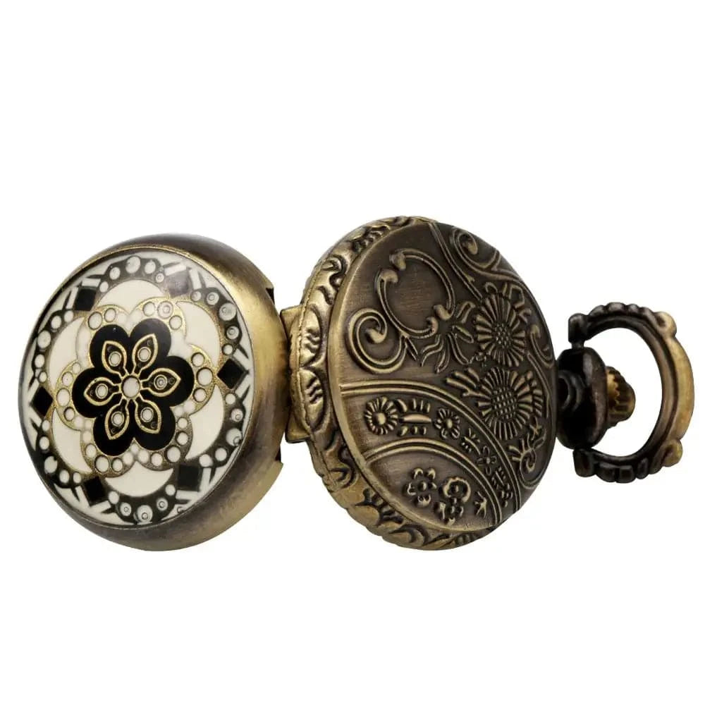 Montre à Gousset Femme Rosace