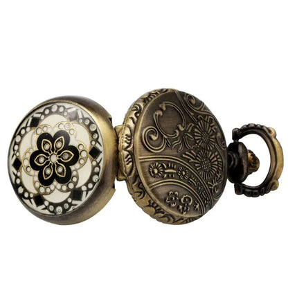 Montre à Gousset Femme Rosace