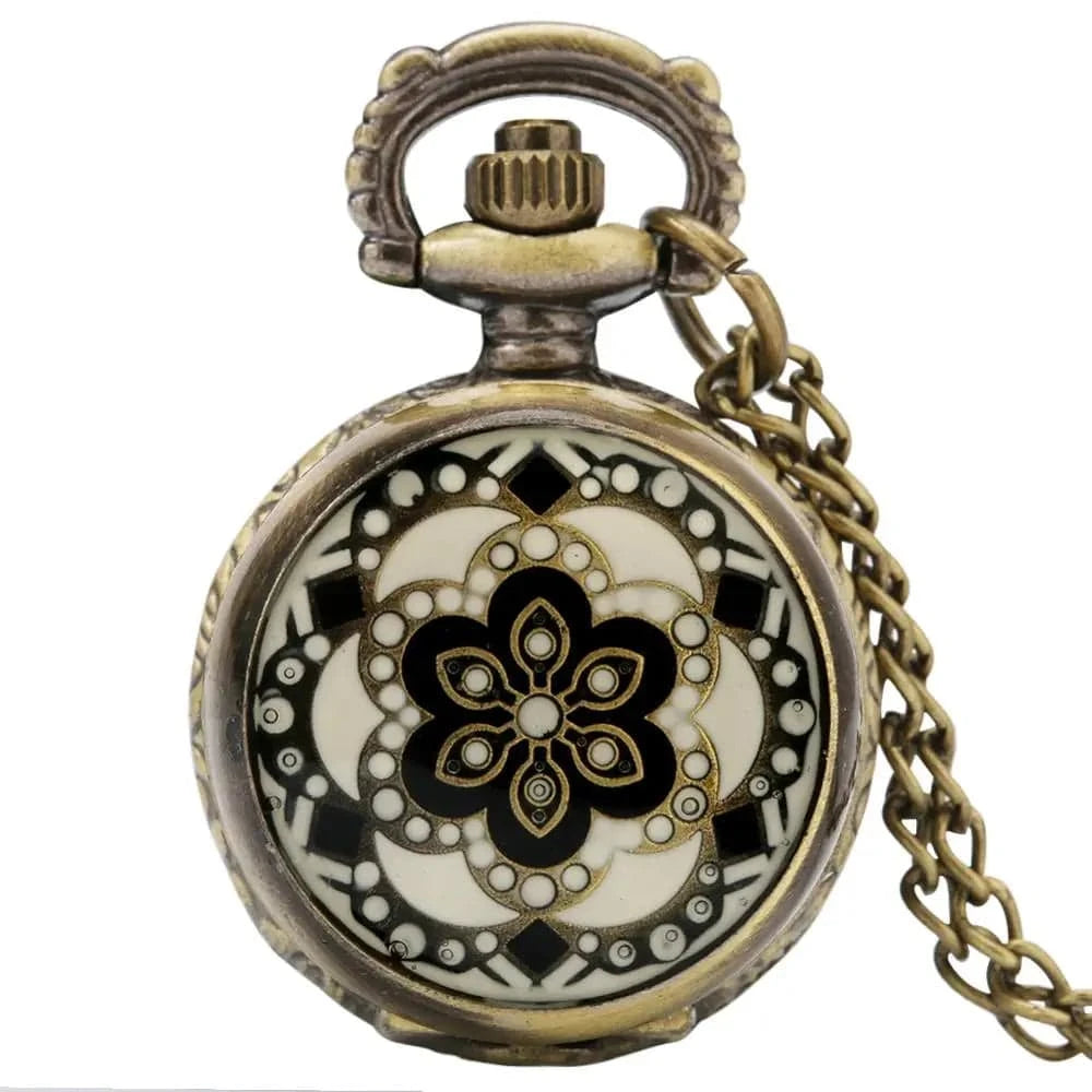Montre à Gousset Femme Rosace