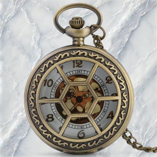 Montre à Gousset Hexagonale