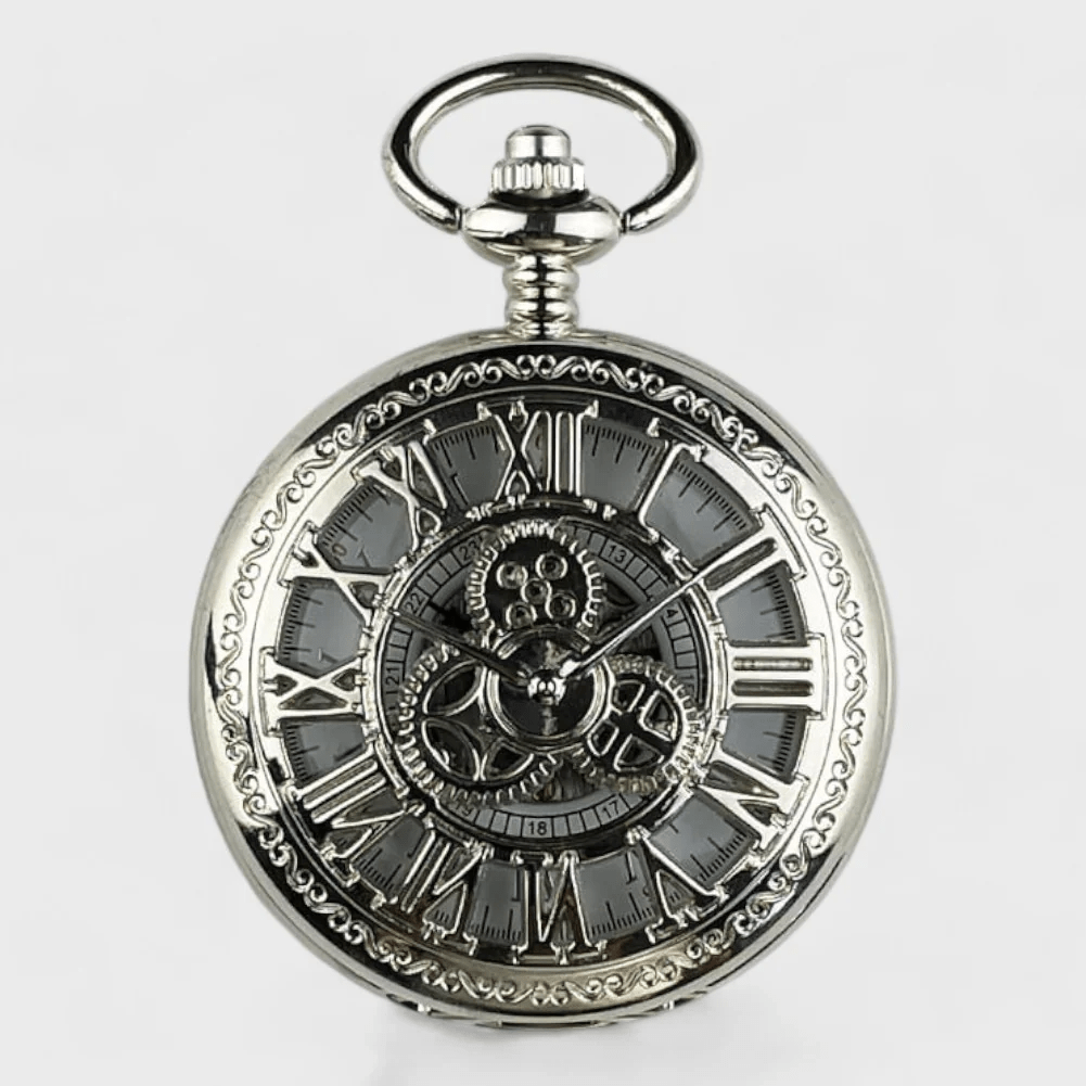 Montre à Gousset Homme Argent Ancienne