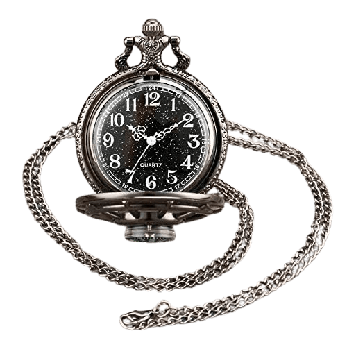 Montre à Gousset Homme Black Edition