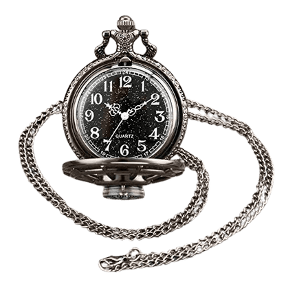 Montre à Gousset Homme Black Edition