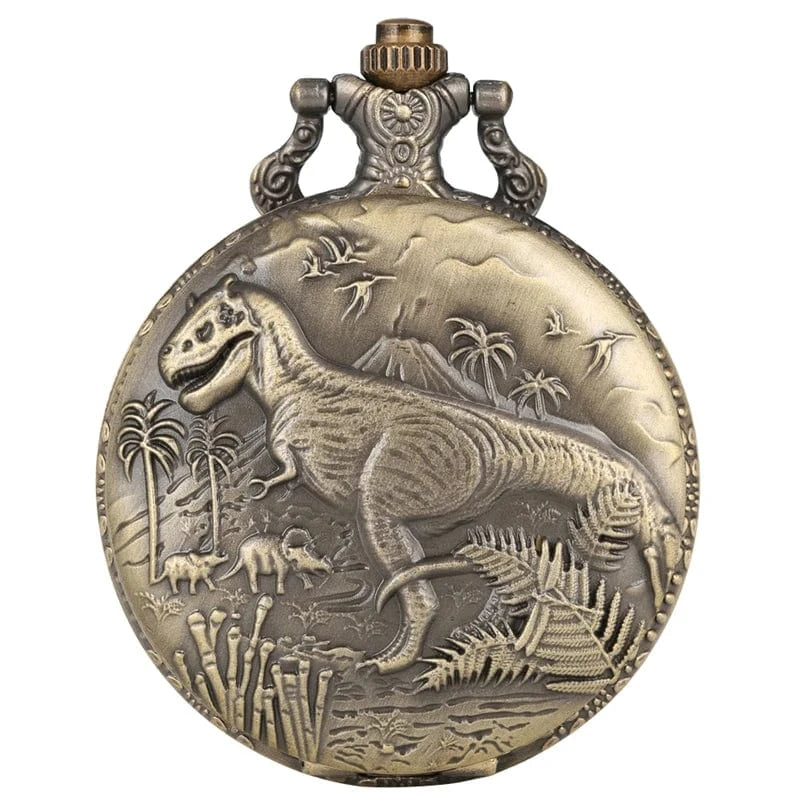 Montre à Gousset Homme Dinosaure