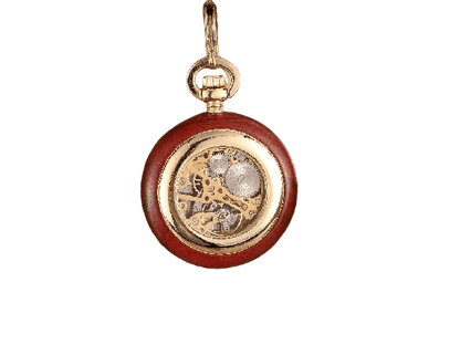 Montre à Gousset Homme en Bois