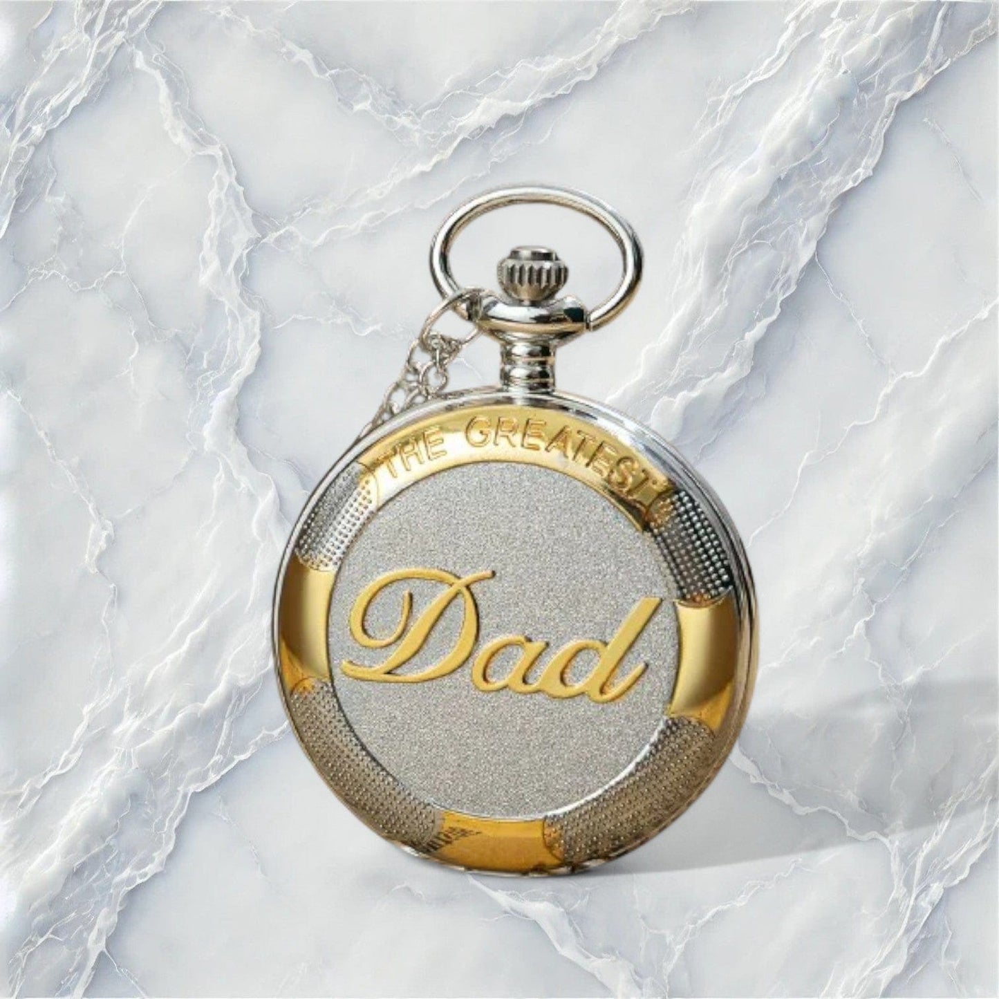 Montre À Gousset Homme Gravée Dad