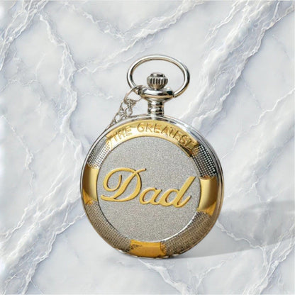 Montre À Gousset Homme Gravée Dad