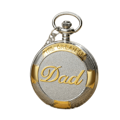 Montre À Gousset Homme Gravée Dad