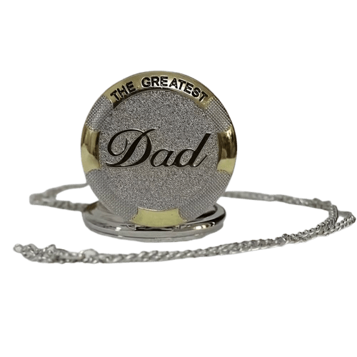 Montre À Gousset Homme Gravée Dad