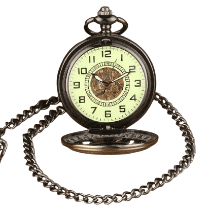 Montre à Gousset Homme Lumineuse