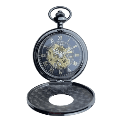 Montre à Gousset Homme Noir