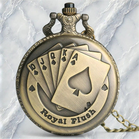 Montre à Gousset Homme Poker