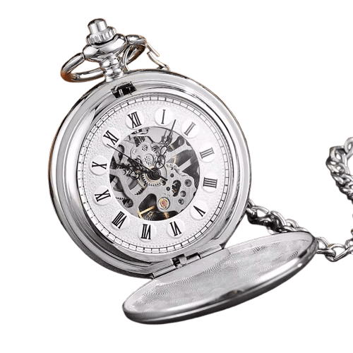 Montre à Gousset Laval - Motifs Verticaux