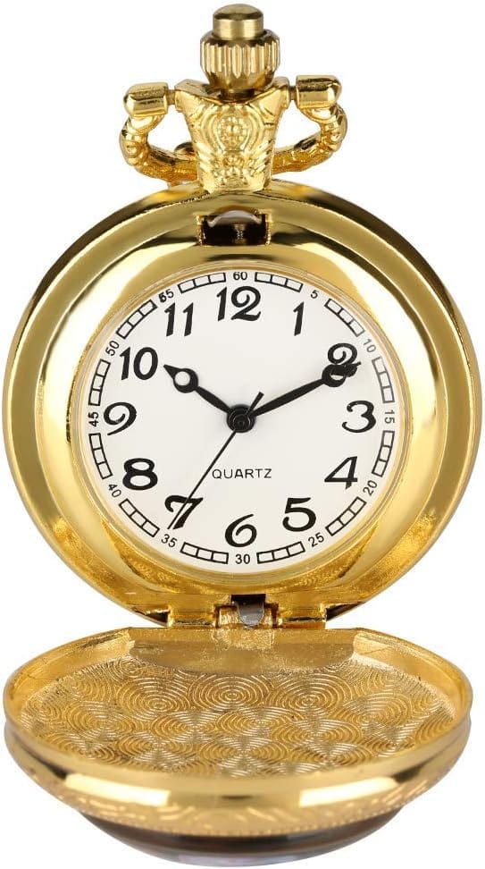 Montre à Gousset Lion Doré