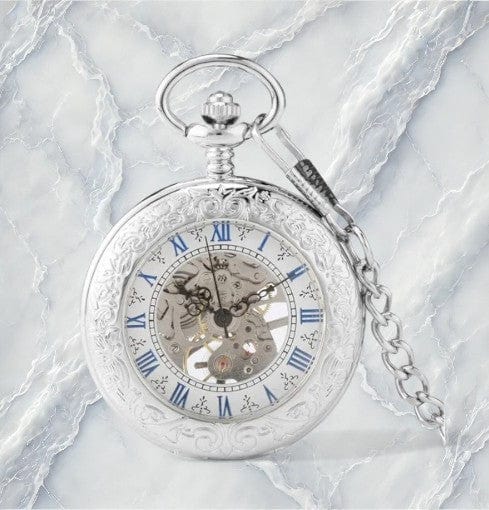 Montre à Gousset Mécanique Argenté