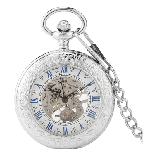 Montre à Gousset Mécanique Argenté