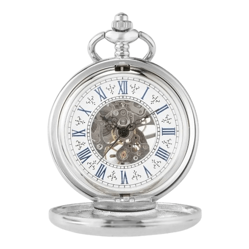 Montre à Gousset Mécanique Argenté