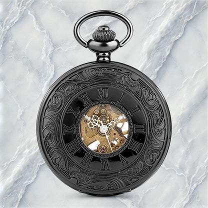 Montre À Gousset Mécanique noir