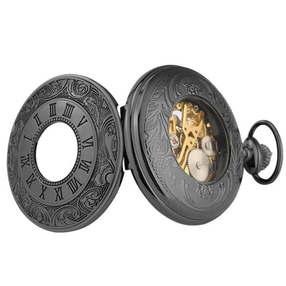 Montre À Gousset Mécanique noir