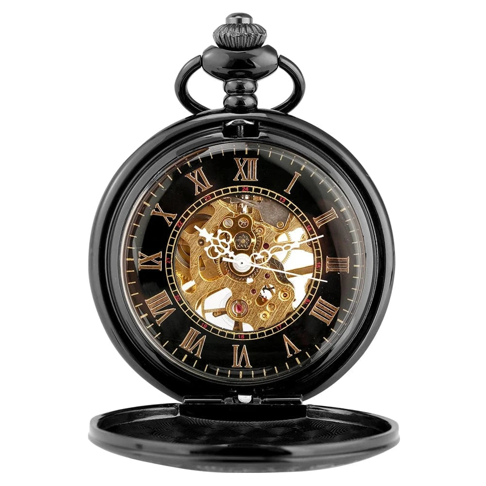 Montre À Gousset Mécanique noir
