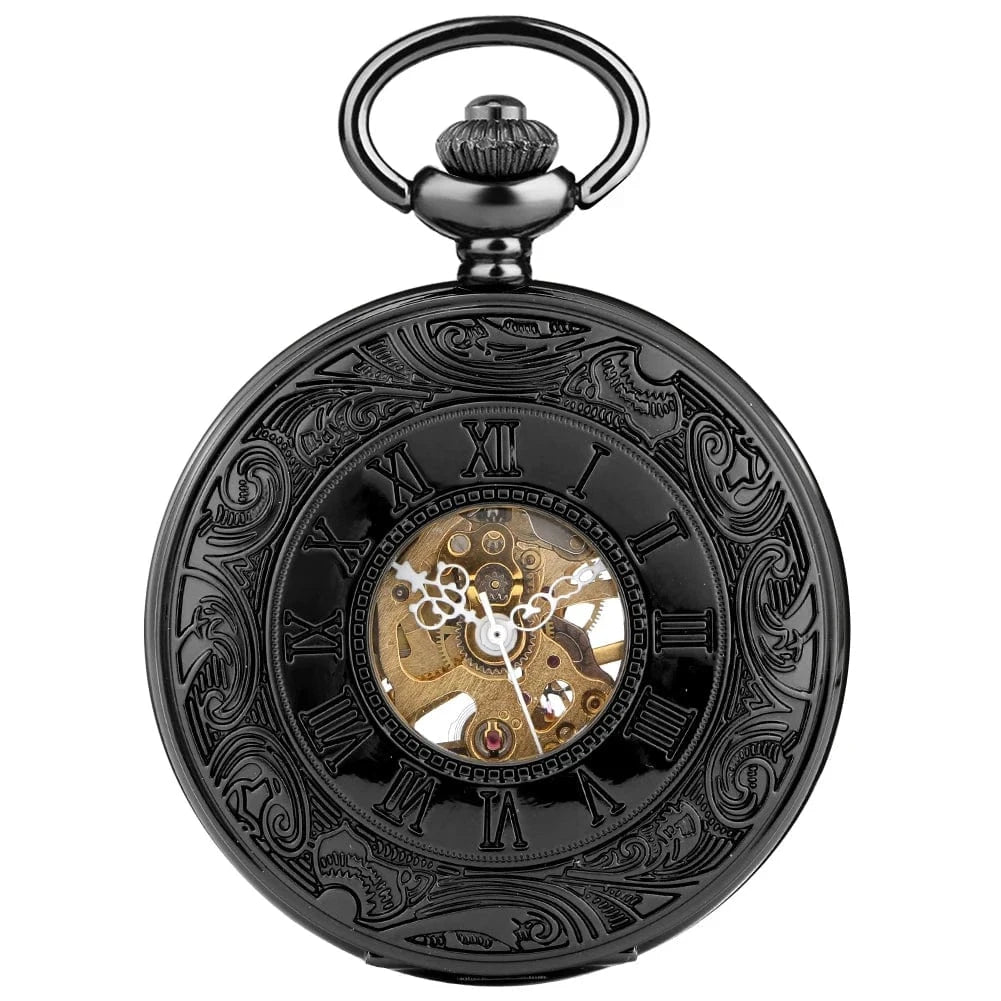 Montre À Gousset Mécanique noir